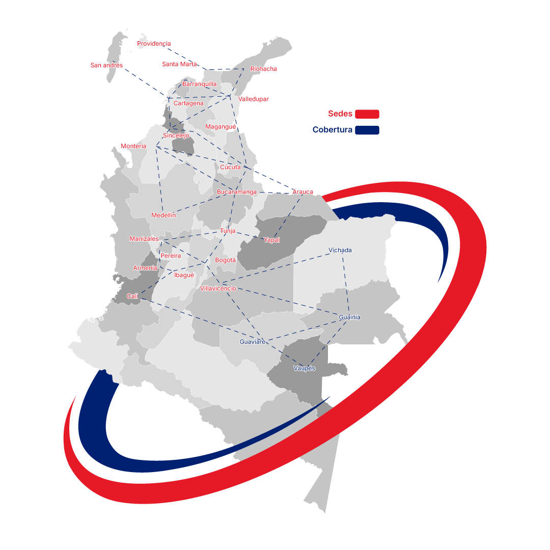 Mapa-sedes